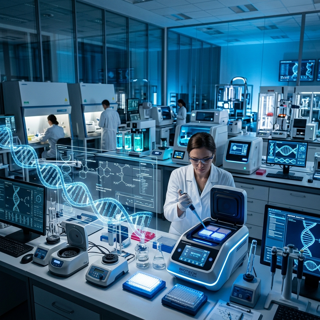 DNA Dynamics Clinical Lab Setup
